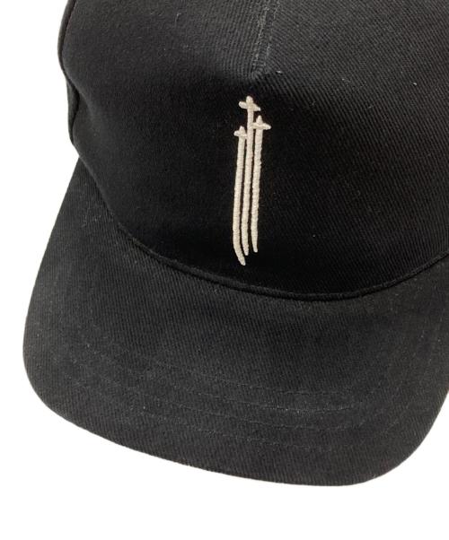 CHROME HEARTS（クロムハーツ）CHROME HEARTS (クロムハーツ) RS3クロスベースボールキャップ/Baseball Cap RS3 Cross ブラック サイズ:51-61の古着・服飾アイテム