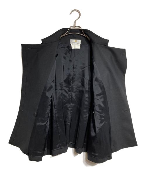 GIVENCHY COUTURE（ジバンシィ・クチュール）GIVENCHY COUTURE (ジバンシィ・クチュール) ラップテーラージャケット/Wrap Tailored Jacket ブラック サイズ:42の古着・服飾アイテム