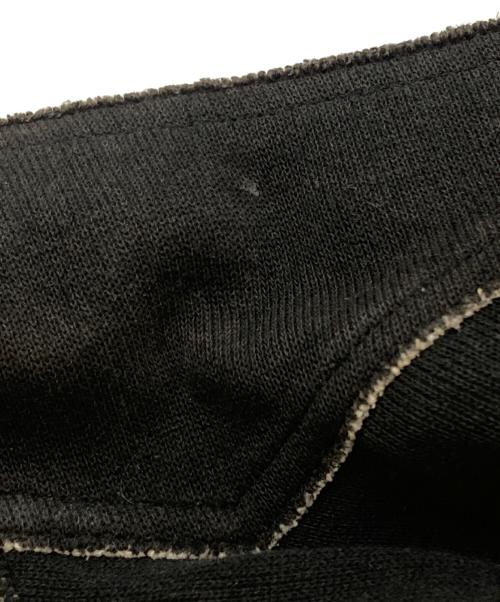 ISSEY MIYAKE（イッセイミヤケ）ISSEY MIYAKE (イッセイミヤケ) 断ち切りデザインコットン3Bジャケット/Raw-edge Cotton 3-Button Blazer / Jacket ブラック サイズ:4の古着・服飾アイテム