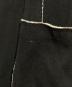 中古・古着 ISSEY MIYAKE (イッセイミヤケ) 断ち切りデザインコットン3Bジャケット/Raw-edge Cotton 3-Button Blazer / Jacket ブラック サイズ:4：25000円