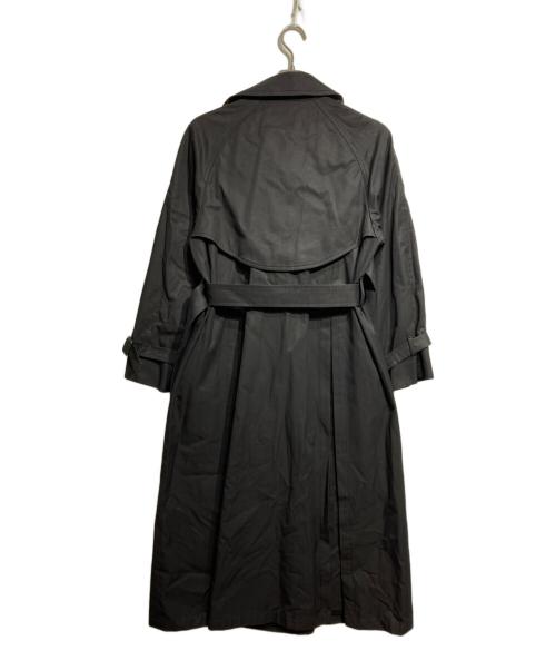 CITY（シティ）CITY (シティ) ハイカウントコットンシームトレンチコート//High-count cotton seam trench coat ブラック サイズ:2の古着・服飾アイテム