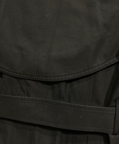 CITY（シティ）CITY (シティ) ハイカウントコットンシームトレンチコート//High-count cotton seam trench coat ブラック サイズ:2の古着・服飾アイテム