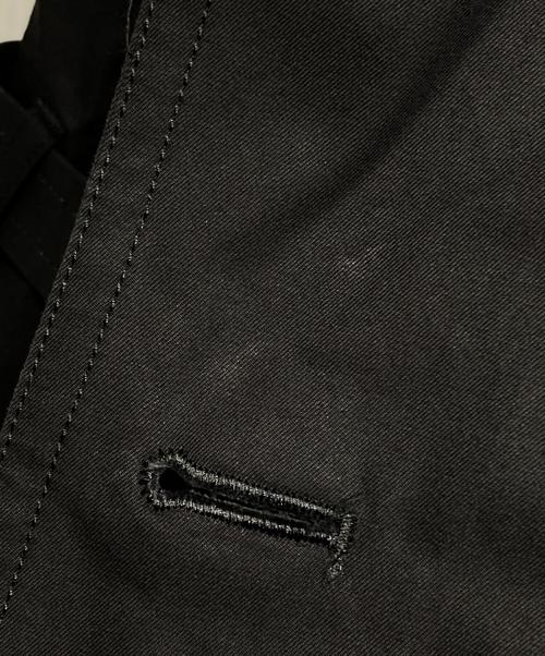 CITY（シティ）CITY (シティ) ハイカウントコットンシームトレンチコート//High-count cotton seam trench coat ブラック サイズ:2の古着・服飾アイテム