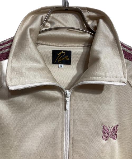 Needles（ニードルズ）Needles (ニードルズ) Track Jacket - Poly Smooth ベージュ サイズ:Sの古着・服飾アイテム