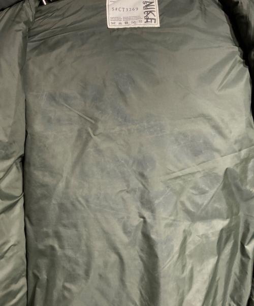 sacai（サカイ）sacai (サカイ) NIKE (ナイキ) NRG PARKA DOWN JACKET/エナジー パーカー ダウンジャケット グリーン サイズ:Lの古着・服飾アイテム
