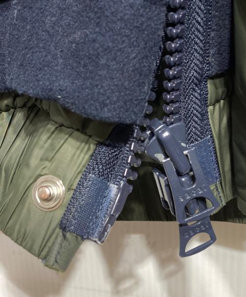 sacai（サカイ）sacai (サカイ) NIKE (ナイキ) NRG PARKA DOWN JACKET/エナジー パーカー ダウンジャケット グリーン サイズ:Lの古着・服飾アイテム