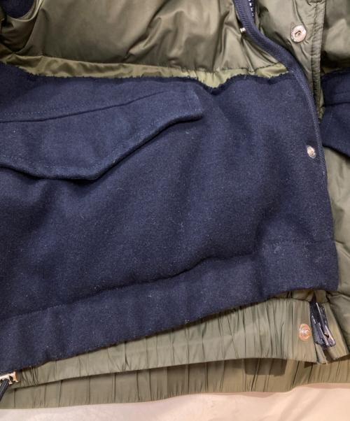 sacai（サカイ）sacai (サカイ) NIKE (ナイキ) NRG PARKA DOWN JACKET/エナジー パーカー ダウンジャケット グリーン サイズ:Lの古着・服飾アイテム