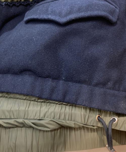 sacai（サカイ）sacai (サカイ) NIKE (ナイキ) NRG PARKA DOWN JACKET/エナジー パーカー ダウンジャケット グリーン サイズ:Lの古着・服飾アイテム