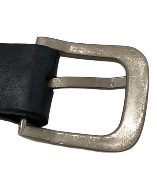 BALMAIN（バルマン）BALMAIN (バルマン) レザー チェーン ベルト/Leather chain belt ブラック サイズ:95の古着・服飾アイテム