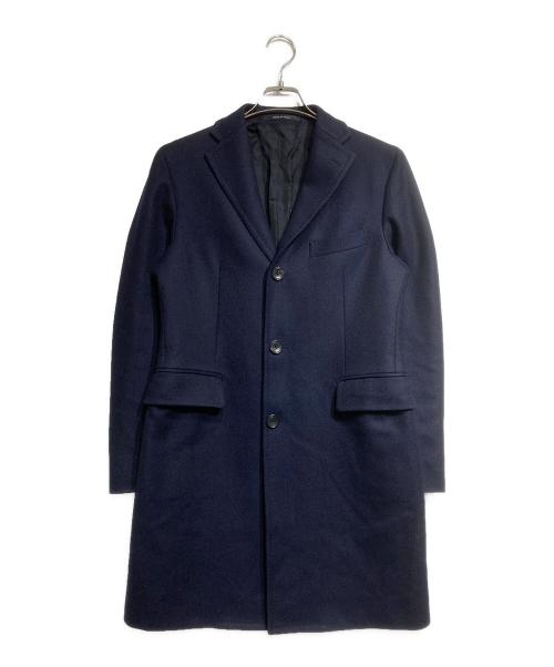 TAGLIATORE（タリアトーレ）TAGLIATORE (タリアトーレ) Brilla per il gusto (ブリッラ ペル イルグースト) ウールチェスターコート/Wool Chester coat ネイビー サイズ:44の古着・服飾アイテム