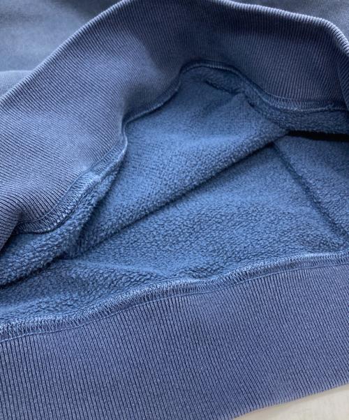 Maison Margiela（メゾンマルジェラ）Maison Margiela (メゾンマルジェラ) オーバーサイズ オーバーダイ ロゴ スウェット/Oversized Overdyed Logo Sweatshirt ネイビー サイズ:Mの古着・服飾アイテム