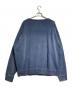 Maison Margiela (メゾンマルジェラ) オーバーサイズ オーバーダイ ロゴ スウェット/Oversized Overdyed Logo Sweatshirt ネイビー サイズ:M：40000円