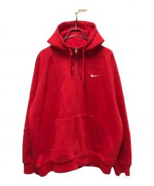 NIKE×SUPREME（ナイキ×シュプリーム）の古着「Zip Up Hooded Sweatshirt」｜レッド