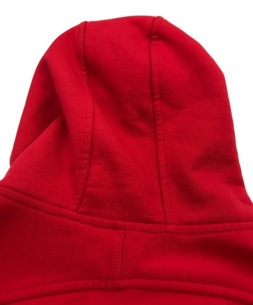 NIKE（ナイキ）NIKE (ナイキ) Supreme (シュプリーム) Zip Up Hooded Sweatshirt レッド サイズ:XLの古着・服飾アイテム