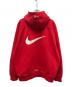 NIKE (ナイキ) Supreme (シュプリーム) Zip Up Hooded Sweatshirt レッド サイズ:XL：30000円