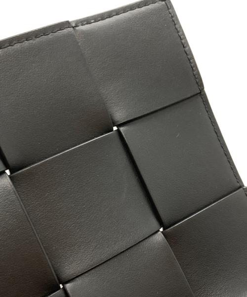 BOTTEGA VENETA（ボッテガベネタ）BOTTEGA VENETA (ボッテガベネタ) Intrecciato Cassette Shoulder Bag/イントレチャートカセットショルダーバッグ ブラックの古着・服飾アイテム