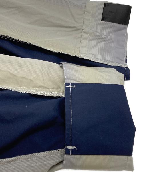 N.HOOLYWOOD（エヌ ハリウッド）N.HOOLYWOOD (エヌ ハリウッド) peg SHIRT/ペグトップ・シャツ ブルー サイズ:36の古着・服飾アイテム