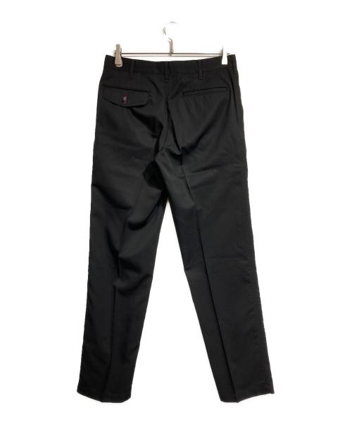 COMME des GARCONS HOMME（コムデギャルソン オム）COMME des GARCONS HOMME (コムデギャルソン オム) ウールギャバステッチワークスラックス/slacks ブラック サイズ:Sの古着・服飾アイテム