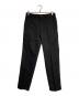 COMME des GARCONS HOMME（コムデギャルソン オム）の古着「ウールギャバステッチワークスラックス/slacks」｜ブラック