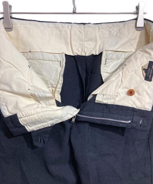 COMME des GARCONS HOMME PLUS（コムデギャルソンオムプリュス）COMME des GARCONS HOMME PLUS (コムデギャルソンオムプリュス) ポリエステル縮絨ストレートパンツ/Polyester Fulling Straight Pants ブラック サイズ:Mの古着・服飾アイテム