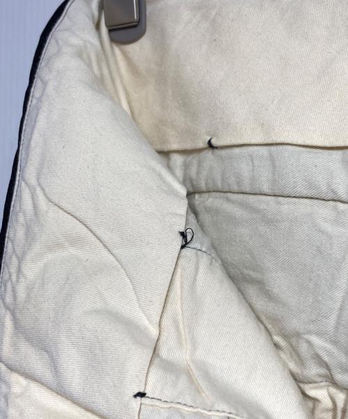 COMME des GARCONS HOMME PLUS（コムデギャルソンオムプリュス）COMME des GARCONS HOMME PLUS (コムデギャルソンオムプリュス) ポリエステル縮絨ストレートパンツ/Polyester Fulling Straight Pants ブラック サイズ:Mの古着・服飾アイテム