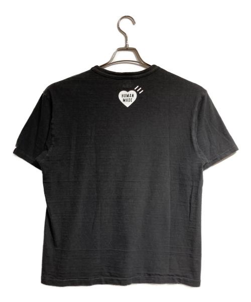 HUMAN MADE（ヒューマンメイド）HUMAN MADE (ヒューマンメイド) ダックプリントTシャツ/Duck print T-shirt ブラック サイズ:Lの古着・服飾アイテム