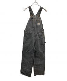 CarHartt（カーハート）の古着「ダブルニーオーバーオール」｜ブラック