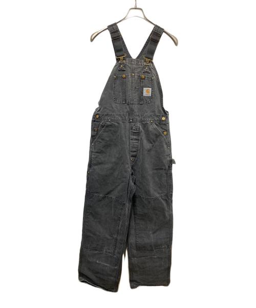 CarHartt（カーハート）CarHartt (カーハート) ダブルニーオーバーオール ブラック サイズ:SIZE W34の古着・服飾アイテム