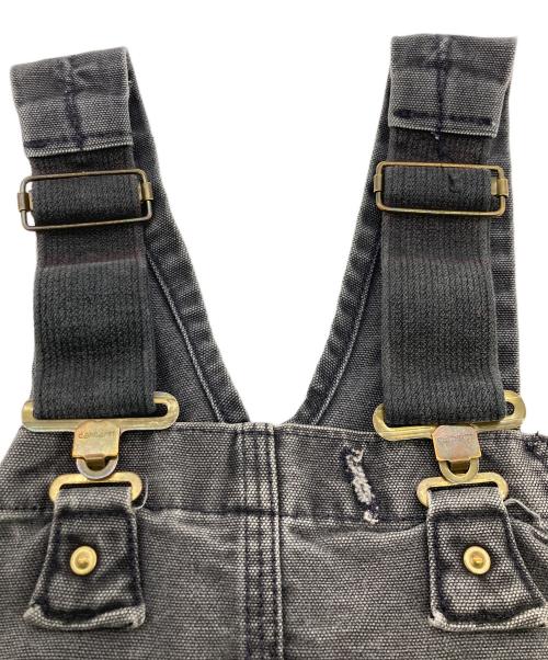 CarHartt（カーハート）CarHartt (カーハート) ダブルニーオーバーオール ブラック サイズ:SIZE W34の古着・服飾アイテム