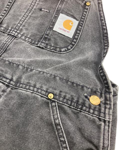 CarHartt（カーハート）CarHartt (カーハート) ダブルニーオーバーオール ブラック サイズ:SIZE W34の古着・服飾アイテム