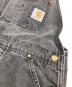 中古・古着 CarHartt (カーハート) ダブルニーオーバーオール ブラック サイズ:SIZE W34：9000円