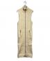 Acne studios（アクネ ストゥディオズ）の古着「Benita Clean Zip Front Sweater Dress/ベニタ・クリーン・ジップフロント・セータードレス」｜ベージュ