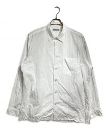 ISSEY MIYAKE MEN（イッセイミヤケメン）の古着「ダイヤプリーツシャツ/Diamond-pleated shirt」｜ホワイト