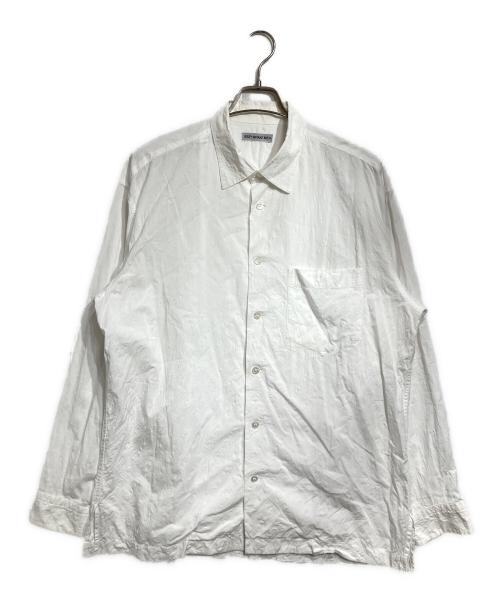 ISSEY MIYAKE MEN（イッセイミヤケメン）ISSEY MIYAKE MEN (イッセイミヤケメン) ダイヤプリーツシャツ/Diamond-pleated shirt ホワイト サイズ:3の古着・服飾アイテム