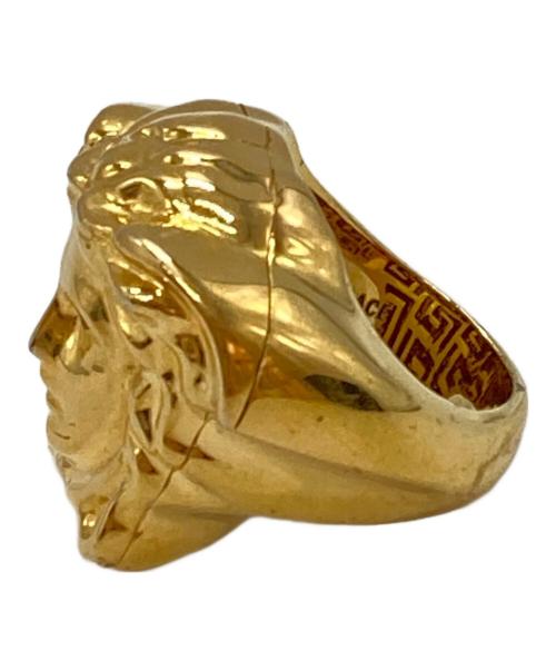 VERSACE（ヴェルサーチェ）VERSACE (ヴェルサーチェ) メドゥーサ リング/Medusa Ring ゴールド サイズ:19号の古着・服飾アイテム