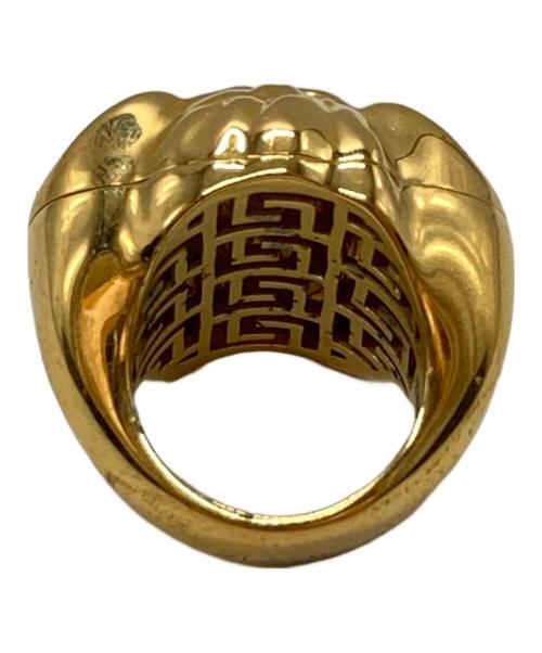 VERSACE（ヴェルサーチェ）VERSACE (ヴェルサーチェ) メドゥーサ リング/Medusa Ring ゴールド サイズ:19号の古着・服飾アイテム