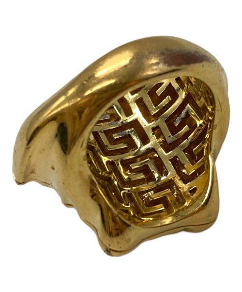 VERSACE（ヴェルサーチェ）VERSACE (ヴェルサーチェ) メドゥーサ リング/Medusa Ring ゴールド サイズ:19号の古着・服飾アイテム