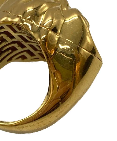 VERSACE（ヴェルサーチェ）VERSACE (ヴェルサーチェ) メドゥーサ リング/Medusa Ring ゴールド サイズ:19号の古着・服飾アイテム