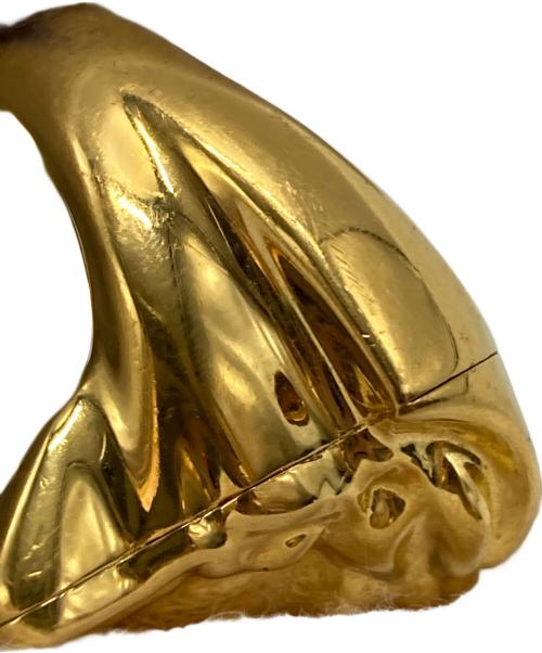 VERSACE（ヴェルサーチェ）VERSACE (ヴェルサーチェ) メドゥーサ リング/Medusa Ring ゴールド サイズ:19号の古着・服飾アイテム