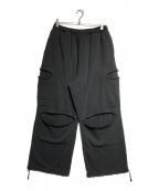 TASKSタスク）の古着「ダメージ加工スウェットパンツ/Sweat Pants」｜ブラック