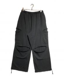 TASKS（タスク）の古着「ダメージ加工スウェットパンツ/Sweat Pants」｜ブラック