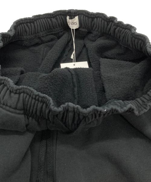 TASKS（タスク）TASKS (タスク) ダメージ加工スウェットパンツ/Sweat Pants ブラック サイズ:Freeの古着・服飾アイテム