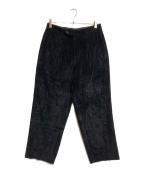 GIORGIO ARMANIジョルジオアルマーニ）の古着「コーデュロイパンツ/Corduroy pants」｜ブラック