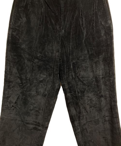 GIORGIO ARMANI（ジョルジオアルマーニ）GIORGIO ARMANI (ジョルジオアルマーニ) コーデュロイパンツ/Corduroy pants ブラック サイズ:30の古着・服飾アイテム