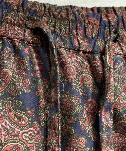 T-mat Masaki-Paris（ティーマット マサキ パリス）T-mat Masaki-Paris (ティーマット マサキ パリス) フラワープリントスカート/Flower print skirt レッド×ネイビー サイズ:1の古着・服飾アイテム