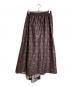 T-mat Masaki-Paris (ティーマット マサキ パリス) フラワープリントスカート/Flower print skirt レッド×ネイビー サイズ:1：8000円