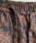中古・古着 T-mat Masaki-Paris (ティーマット マサキ パリス) フラワープリントスカート/Flower print skirt レッド×ネイビー サイズ:1：8000円