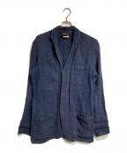 VETRAベトラ）の古着「リネンキャンバスカバーオール/Linen Canvas Coverall」｜ネイビー