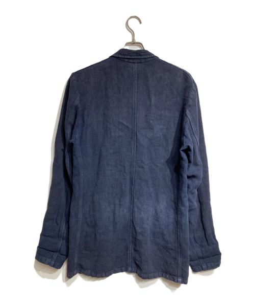 VETRA（ベトラ）VETRA (ベトラ) リネンキャンバスカバーオール/Linen Canvas Coverall ネイビー サイズ:46の古着・服飾アイテム