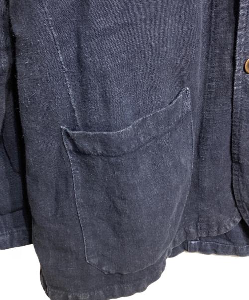 VETRA（ベトラ）VETRA (ベトラ) リネンキャンバスカバーオール/Linen Canvas Coverall ネイビー サイズ:46の古着・服飾アイテム
